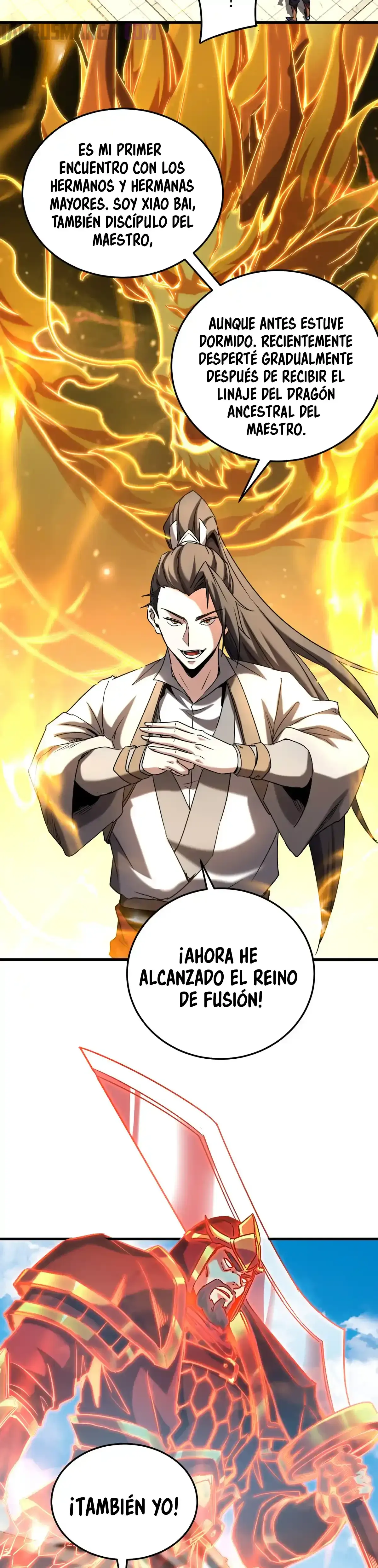 Mientras mis discípulas se matan, yo me relajo! > Capitulo 140 > Page 101